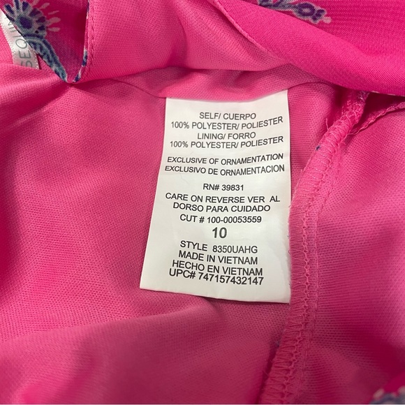 Sequin Hearts Girls Sz 10 Pink Ruffle Sleeveless Dress With Slip Church Dance 💃 - Picture 7 of 10